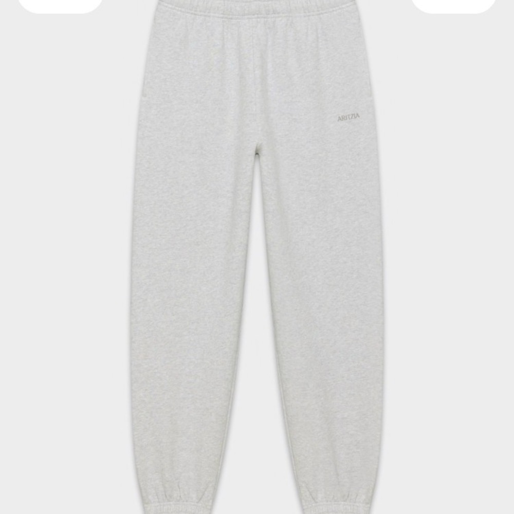 TNA Heather Gray Wide Leg Sweatpants